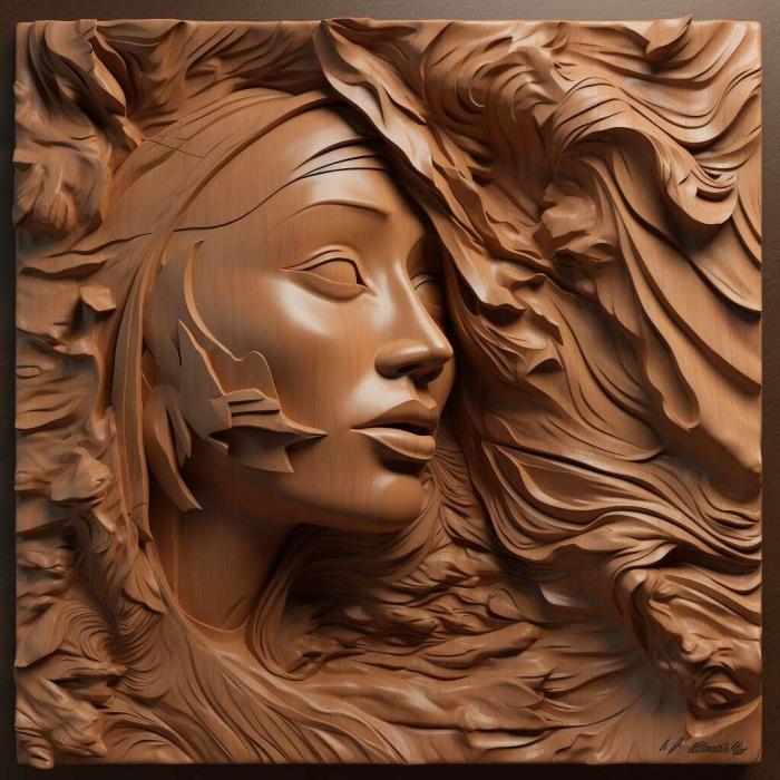 نموذج ثلاثي الأبعاد لآلة CNC 3D Art 